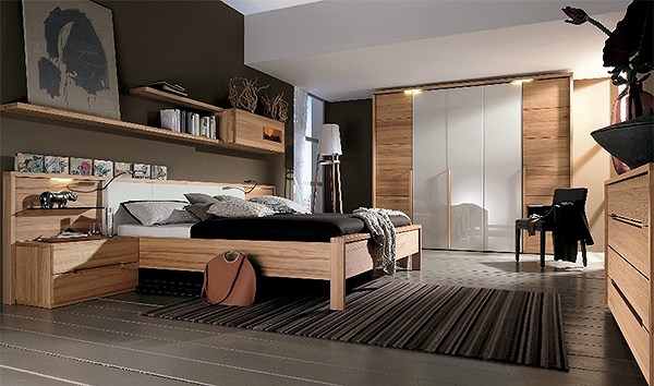 Những mẫu phòng ngủ ấm áp với nội thất gỗ chủ đạo