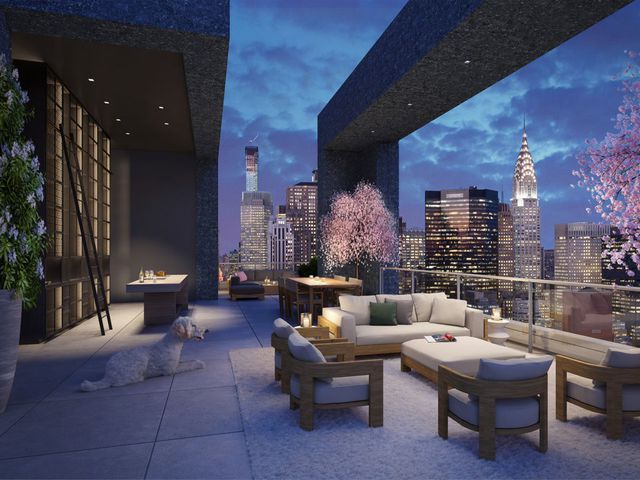 , không gian sống bên trong căn hộ 98 triệu đô ở new york