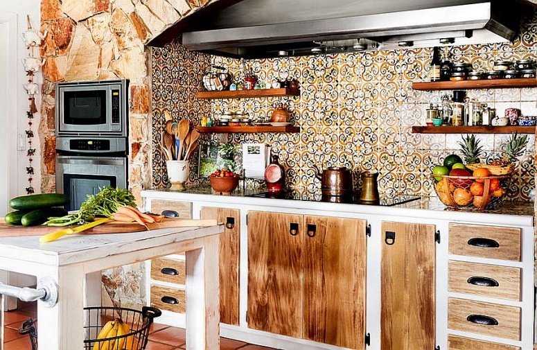 , loạt phòng bếp phong cách rustic đẹp hút hồn