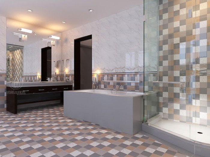 , các loại vật liệu lát sàn phòng tắm phổ biến nhất hiện nay