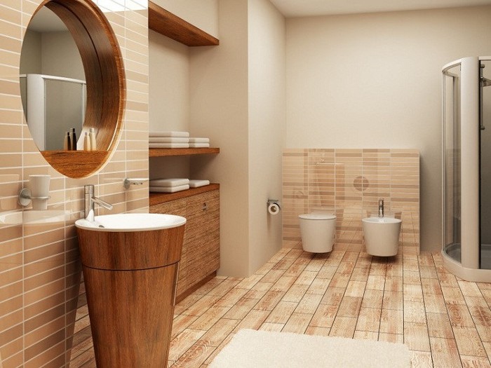, các loại vật liệu lát sàn phòng tắm phổ biến nhất hiện nay