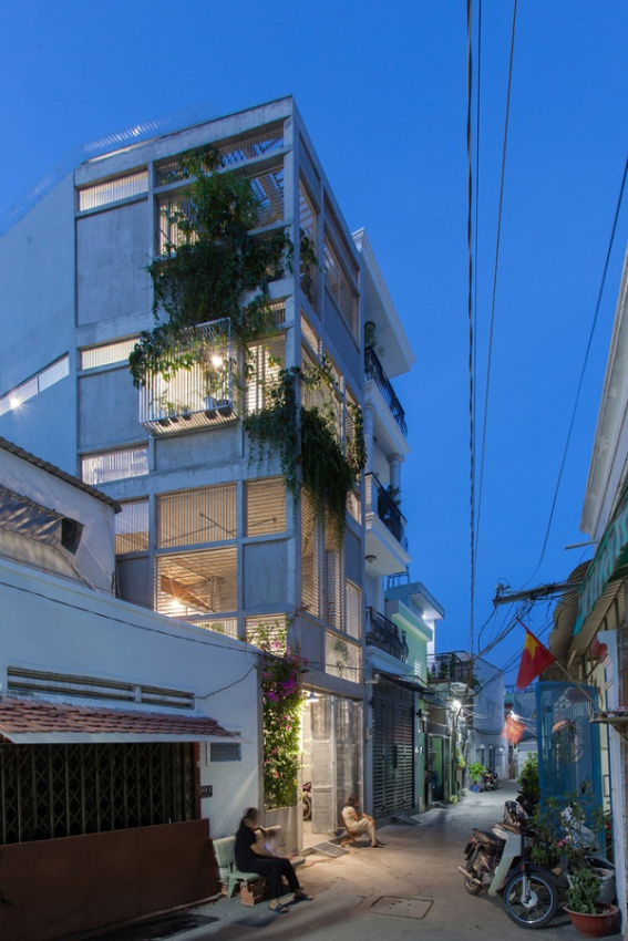 Nhà phố giữa lòng Sài Gòn mang hơi hướng hoài cổ