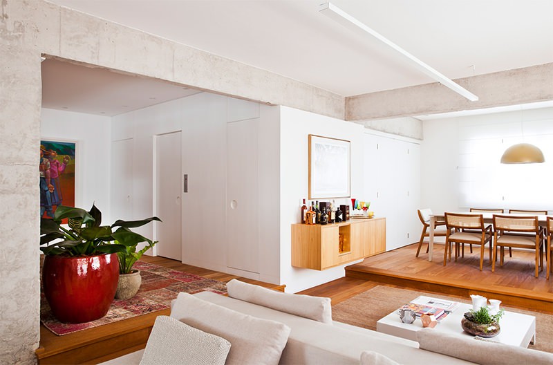 , căn hộ đẹp hoàn hảo nhờ được cải tạo theo hướng tích hợp các phòng