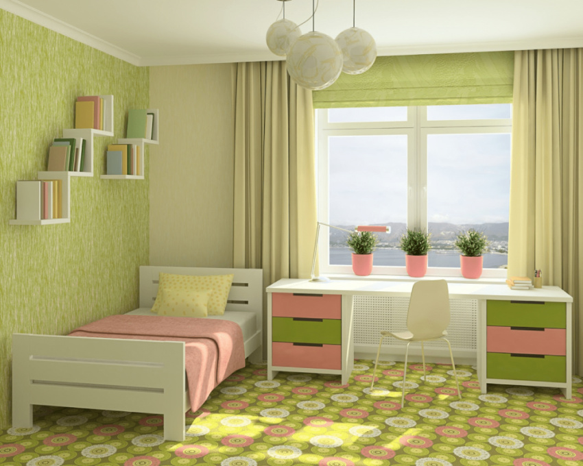 , 10 ý tưởng màu sắc cho phòng ngủ con gái tuổi teen