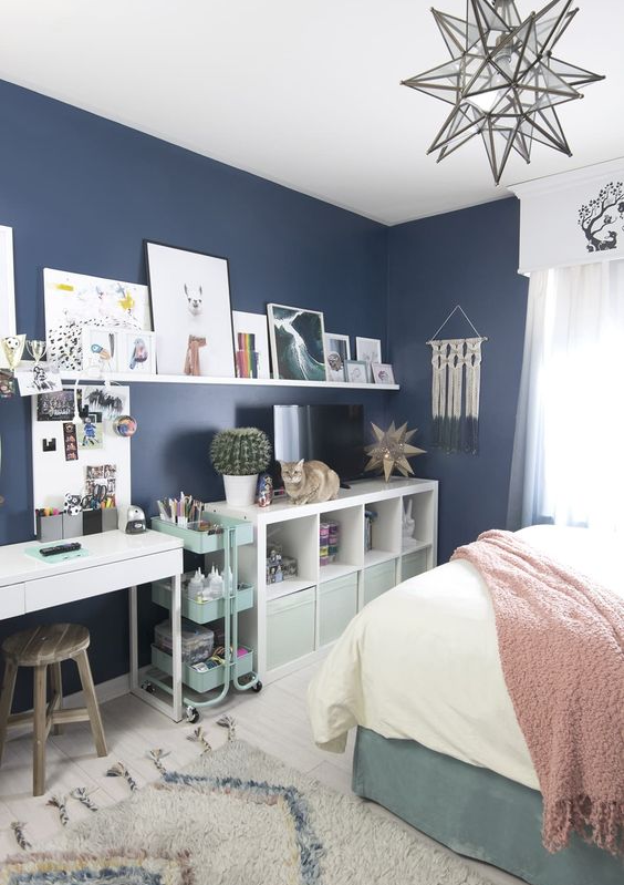 , 10 ý tưởng màu sắc cho phòng ngủ con gái tuổi teen