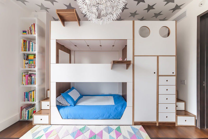 5 mẫu giường tầng tuyệt đẹp dành cho bé