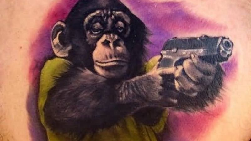 Tổng hợp 40+ hình xăm con khỉ đẹp nhất, ý nghĩa hình xăm con khỉ