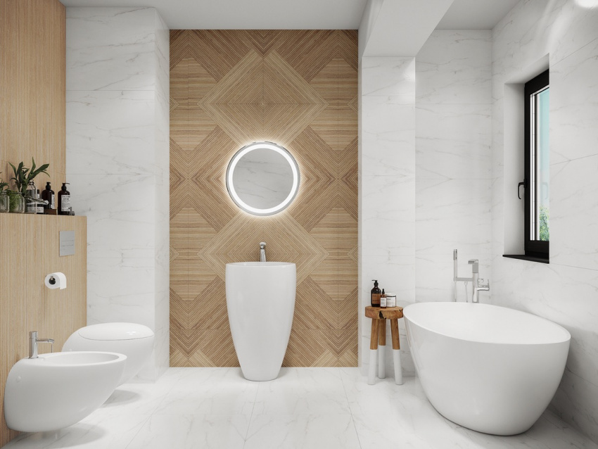 Mẫu phòng tắm hiện đại được thiết kế theo 21 cách khác nhau