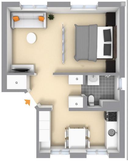 , chỉ 35m2 nhưng cách thiết kế của căn hộ chung cư này khiến vạn người mê