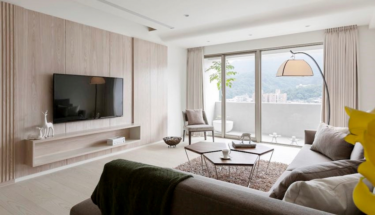 Mẫu căn hộ tối giản, đầy đủ tiện nghi hiện đại
