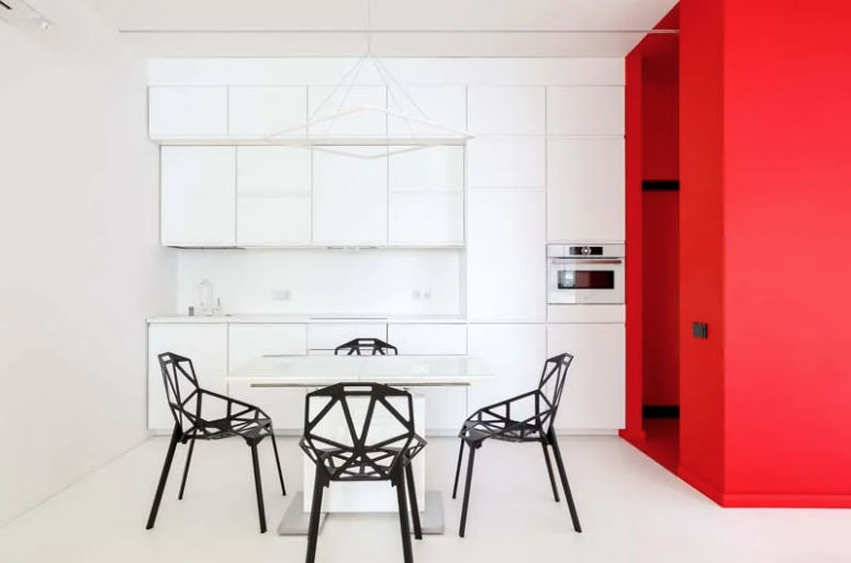 , căn hộ tối giản đầy màu sắc lấy cảm hứng từ mondrian