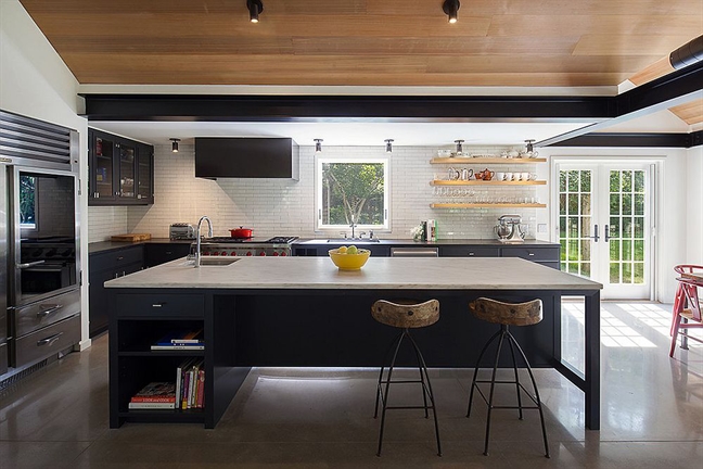 , sàn bê tông – lựa chọn đáng thử cho nội thất phòng bếp