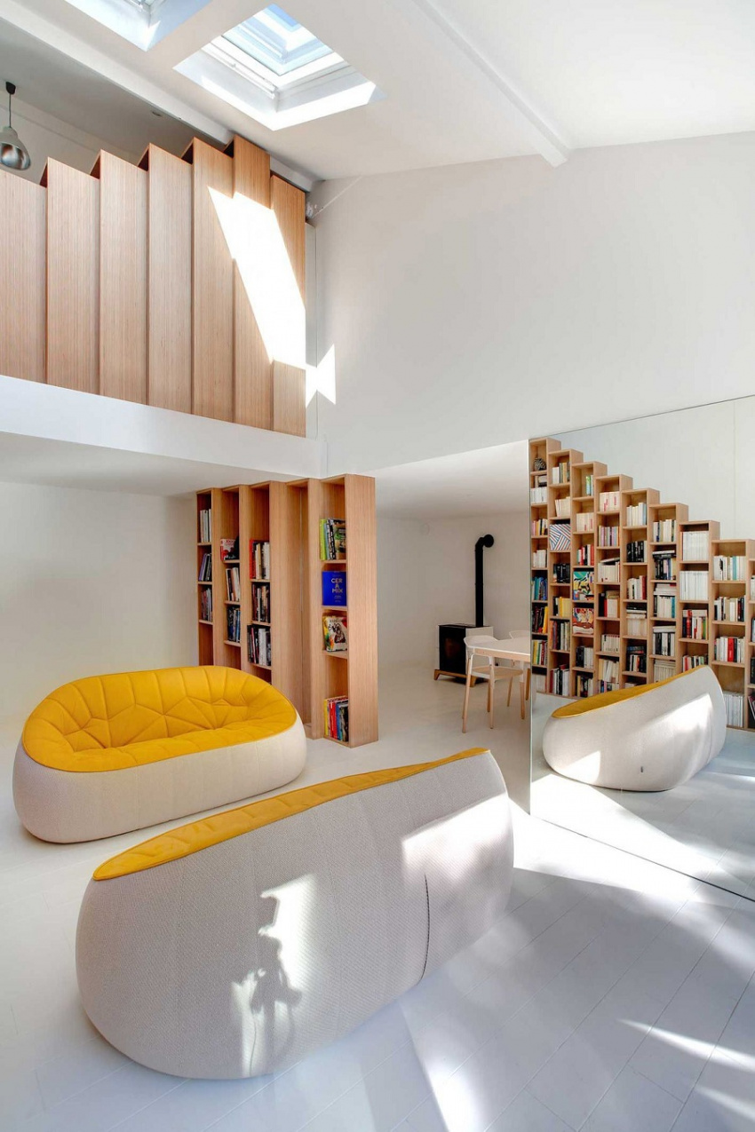 Ngôi nhà tuyệt đẹp dành cho người yêu thích sách