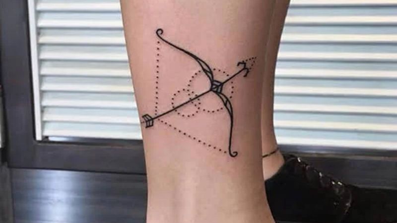 41 Mẫu hình xăm mũi tên đẹp  ý nghĩa cho nam nữ 2023  Tattoos Arrow  tattoos Geometric arrow tattoo