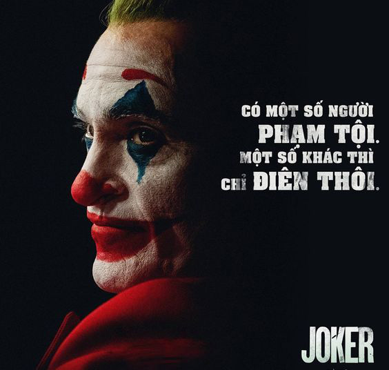 những câu nói hay, stt hay, top trending, những câu nói hay nhất của joker khiến bạn thức tỉnh