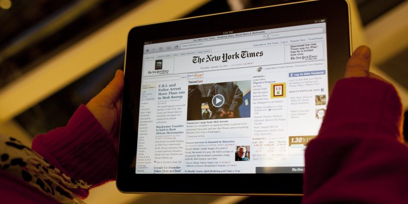 The New York Times và hình mẫu về mô hình tạo doanh thu từ độc giả