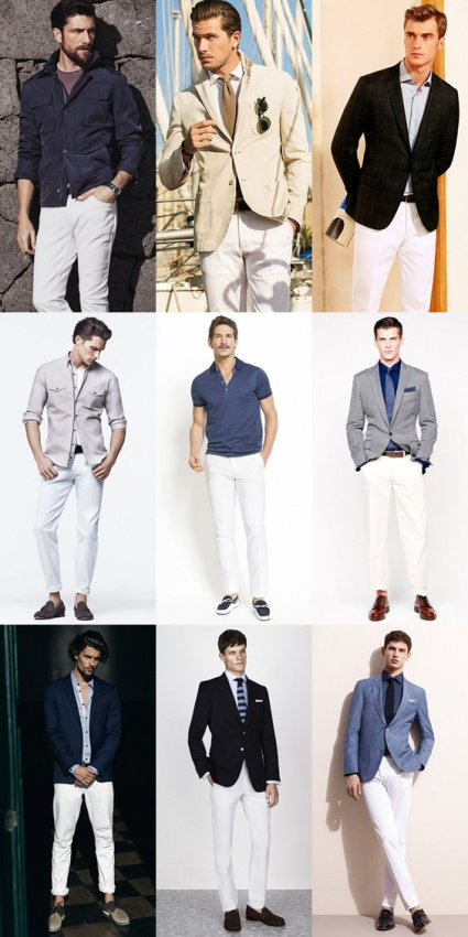 bí quyết mặc đẹp, phong cách, quần nam, quần trắng: mặc sao cho đẹp?