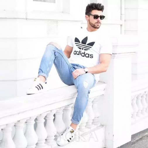 bí quyết mặc đẹp, giày sneaker, mặc đẹp, mix đồ, quần jeans, tips, 4 cách phối quần jeans với giày sneaker nam đẹp nhất