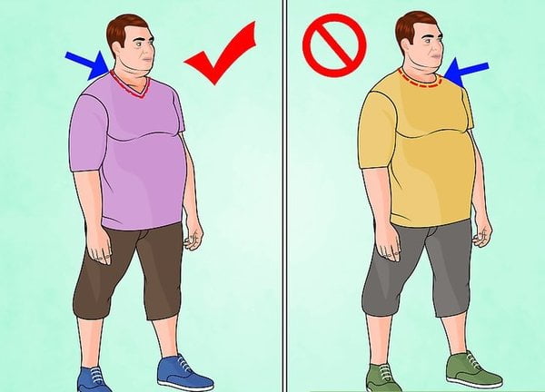 áo nam, bí quyết mặc đẹp, tips, cách chọn áo thun nam cho người béo mập