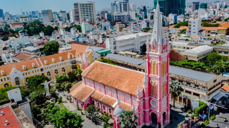 du lịch, du lịch việt nam, nhà thờ màu hồng: #pinkchurch và những điều thú vị