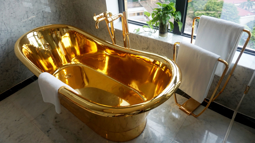 dolce by wyndham hanoi golden lake, khách sạn, dát vàng, hà nội, khách sạn dát vàng từ trong ra ngoài tại hà nội