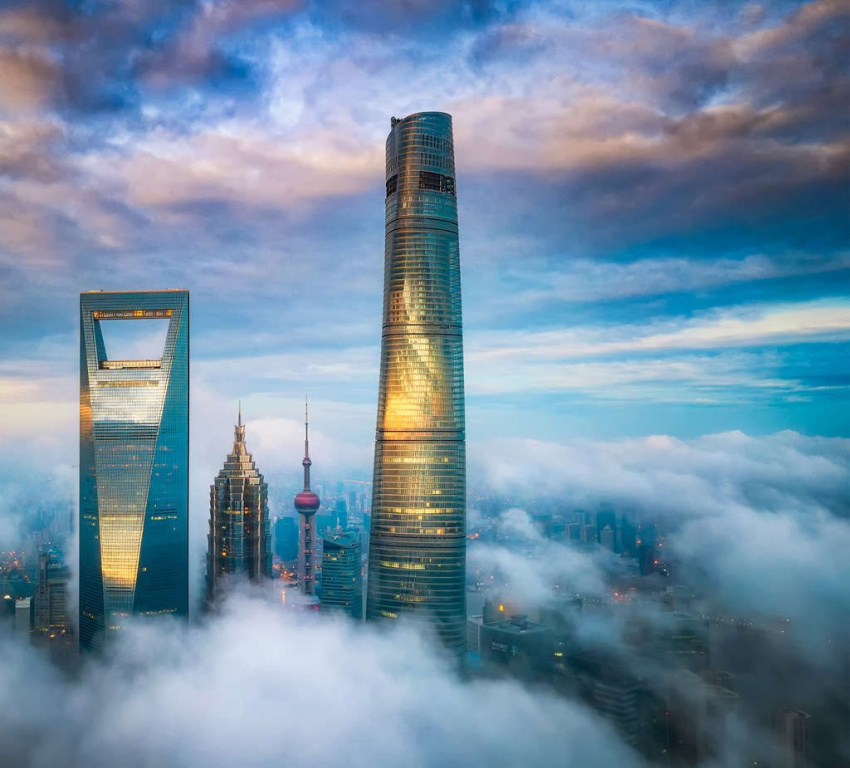 j hotel, khách sạn hạng sang cao nhất thế giới, shanghai tower, trung, khách sạn cao nhất thế giới mở cửa đón khách tại thượng hải