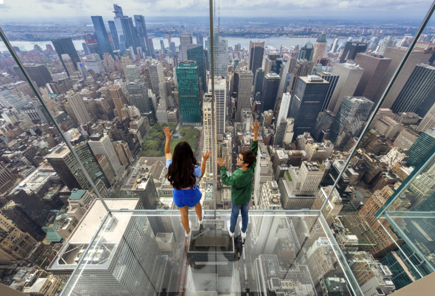 ngắm new york từ phòng kính rộng 6.000 m2, ngắm new york từ phòng kính trên cao rộng 6.000 m2