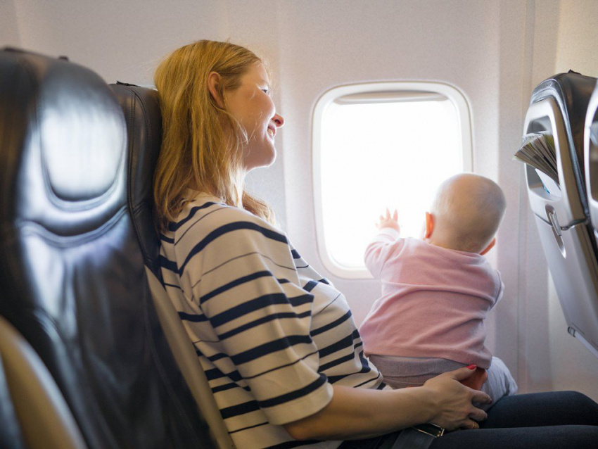 những khu vực có chỗ ngồi tốt nhất trên máy bay dành cho trẻ