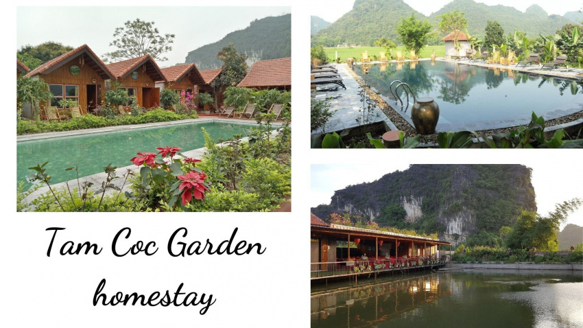 Review Tam Coc Garden Homestay: giá rẻ, view đồi núi xanh mát rất đẹp