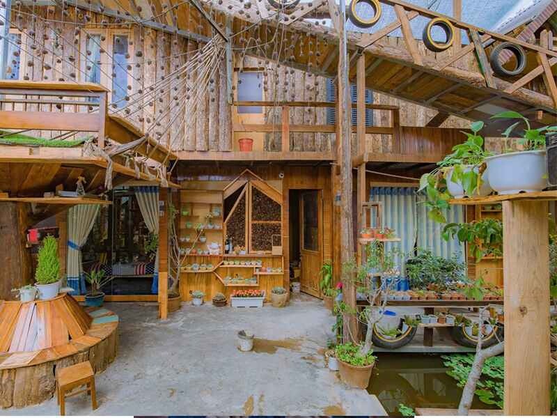 gỗ thông homestay – ngôi nhà gỗ giữa thành phố tình yêu
