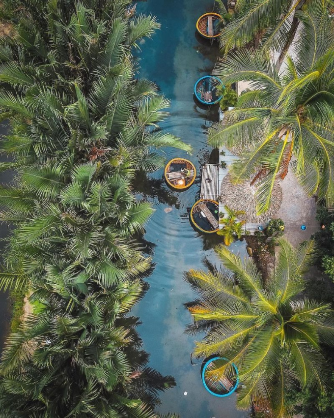 Trải nghiệm miền Tây sông nước ngay tại Rừng dừa Bảy Mẫu, Hội An
