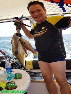 Tour Câu Cá Chạy Câu Cá Lớn Tại Phú Quốc