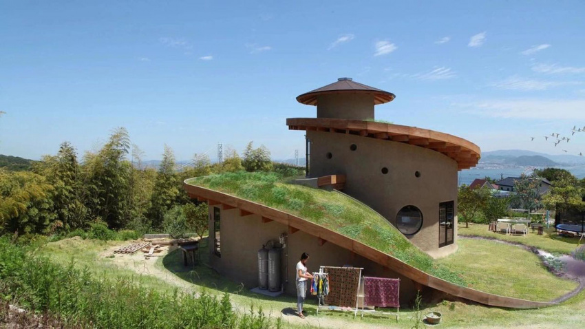Nhật Bản: Ngôi nhà xoắn ốc đẹp ngỡ ngàng trên sườn dốc khiến ai cũng mê mẩn