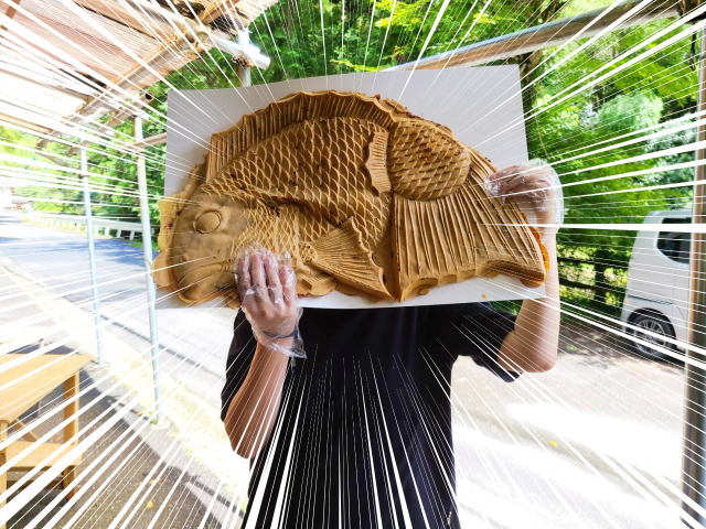 Choáng với cân nặng của chiếc bánh cá Taiyaki lớn nhất thế giới