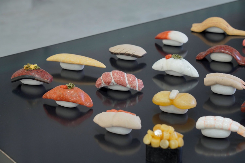 Bộ sưu tập sushi bằng đá khiến ai cũng “há hốc miệng”, không tin nổi đây là đồ giả