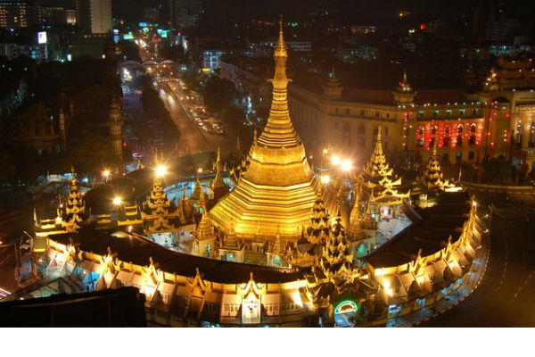 Khám phá Yangon về đêm