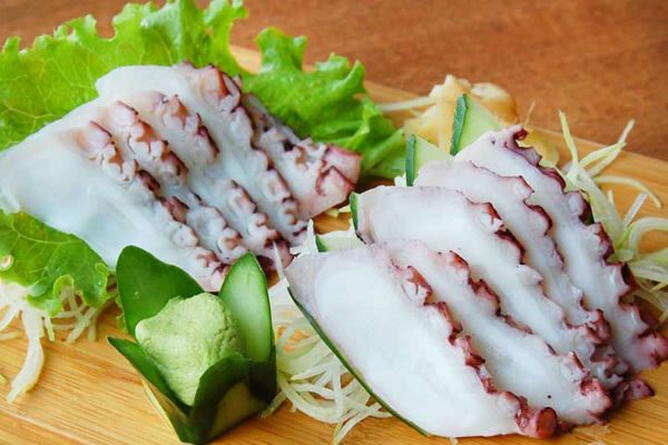 khám phá, trải nghiệm, một số hải sản chính phổ biến của món sashimi nhật bản.