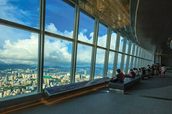 khám phá, trải nghiệm, tòa nhà sky 100 ở hong kong