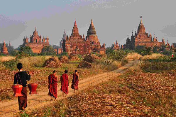 khám phá, trải nghiệm, vùng đất an nhiên bagan myanmar