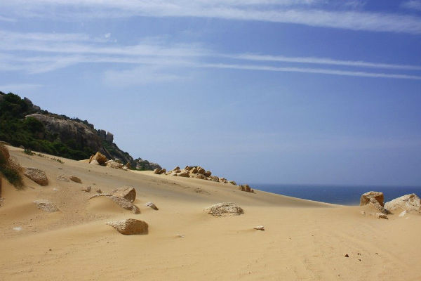 khám phá, trải nghiệm, những đồi cát đẹp mê hồn ở miền trung