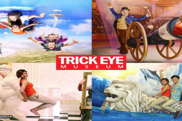 khám phá, trải nghiệm, bảo tàng trick eye ở singapore