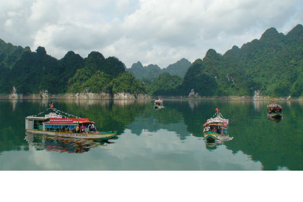 Du lịch hồ Na Hang ở Tuyên Quang
