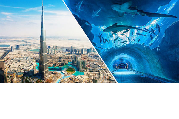 Khám phá thủy cung nhân tạo lớn nhất thế giới tại Dubai