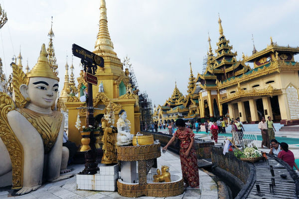khám phá, trải nghiệm, ghé thăm những ngôi chùa nổi tiếng ở yangon