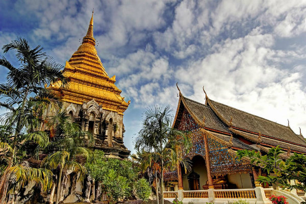 Ngôi chùa Chiang Man cổ xưa ở Chiang mai