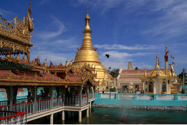 khám phá, trải nghiệm, chùa botataung ở myanmar mang kiến trúc phật giáo lâu đời nhất c
