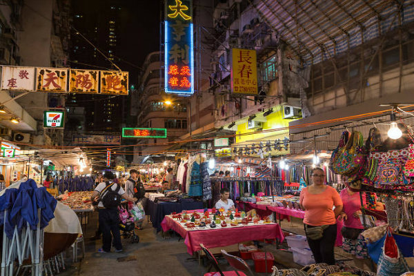 khám phá, trải nghiệm, chợ temple street ở hồng kông