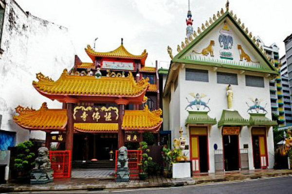 Chùa Sakya Muni Buddha Gaya ở  Singapore