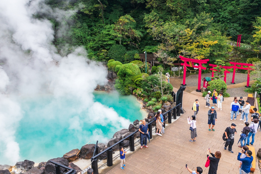 , onsen (suối nước nóng), ngắm cảnh, 10 khu suối nước nóng được yêu thích ở kyushu theo bình chọn của người sử dụng trang đặt phòng trực tuyến