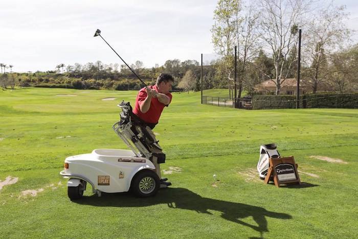 những lợi ích không ngờ từ việc chơi golf đối với người khuyết tật
